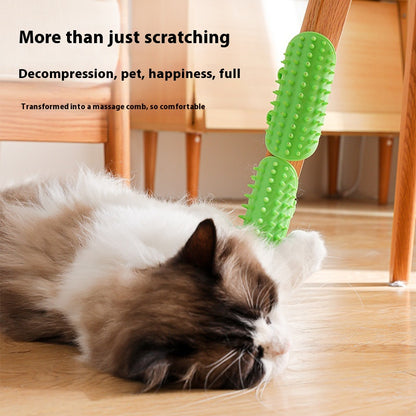 Self-Grooming Rub Brush for Cats