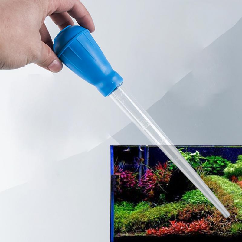 Squeeze bulb water changer