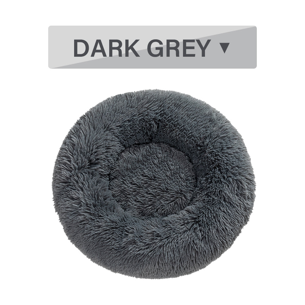 Fluffy Calming Donut Bed
