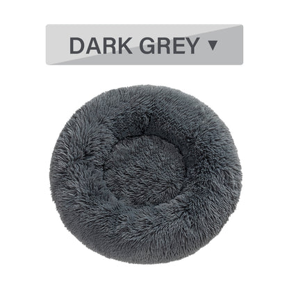 Fluffy Calming Donut Bed