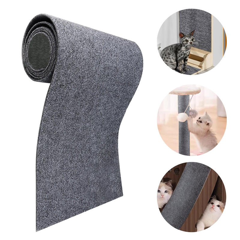 Trim-to-Fit Self-Adhesive Cat Scratch Mat
