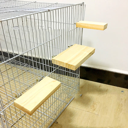 Wooden Cage Ledge for Chinchillas, Rats & Sugar Gliders