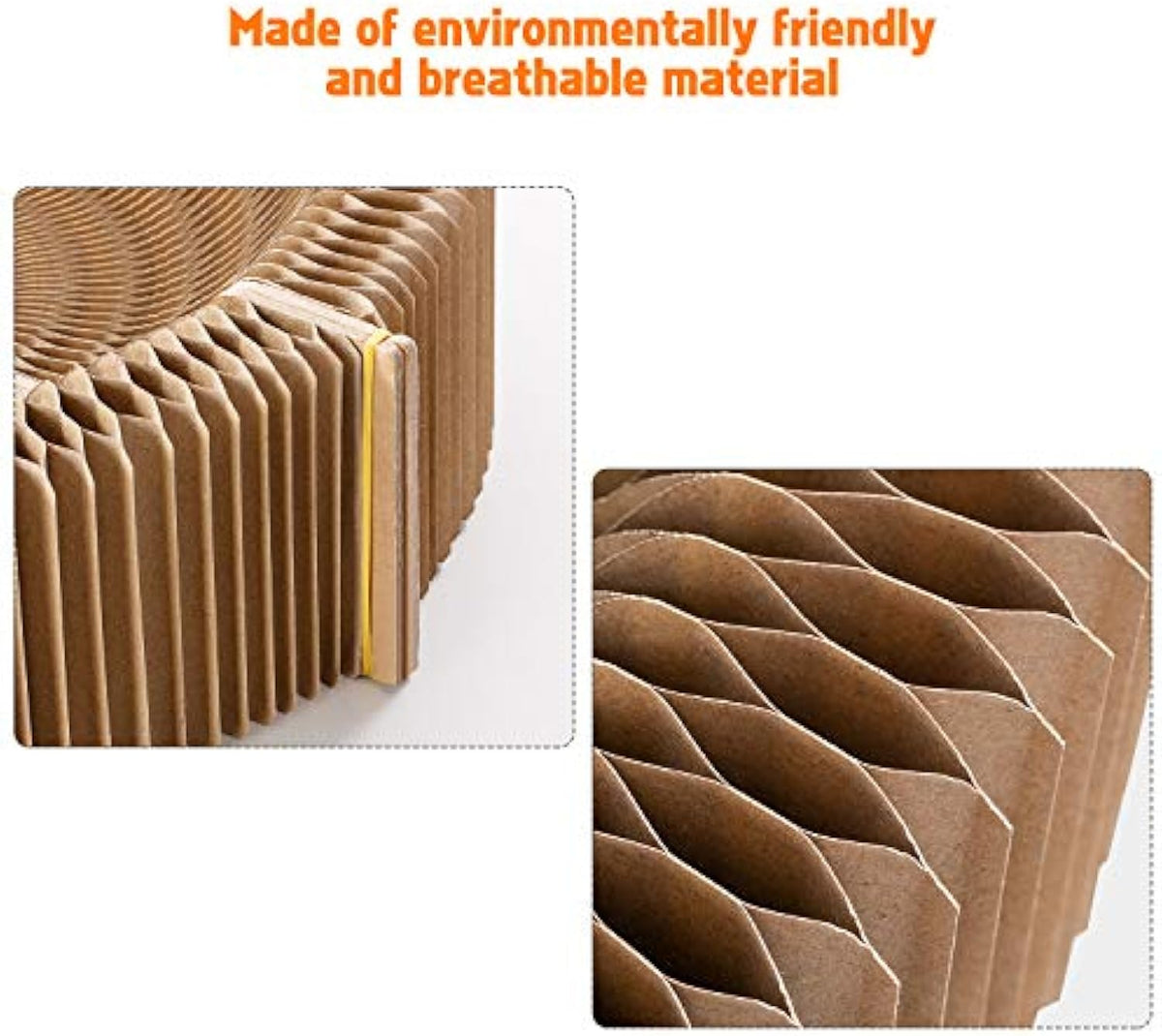Round Cardboard Cat Scratcher Bed