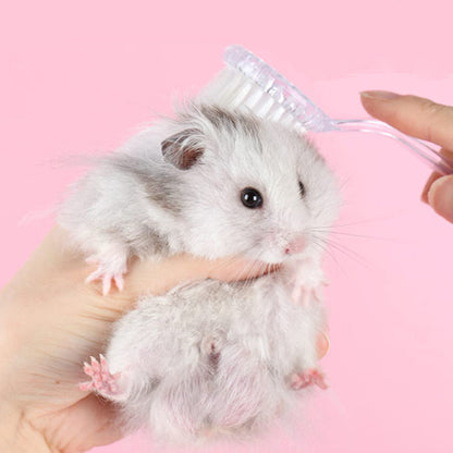 Soft Mini Grooming Brush for Hamsters & Small Pets