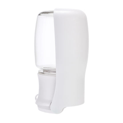 Dog water bottle white