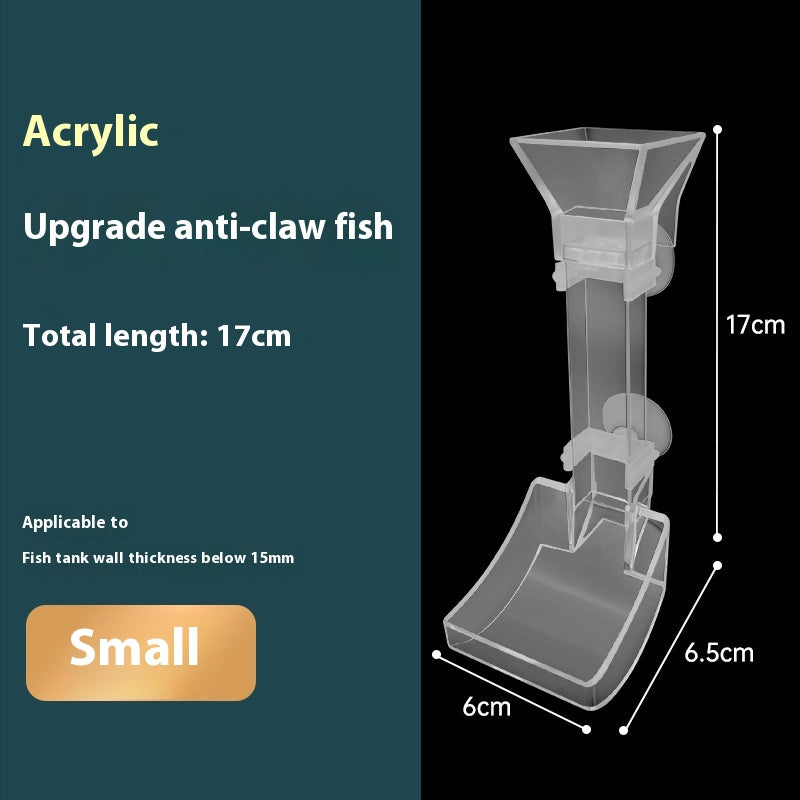 Acrylic Target-Feeding Tube for Shrimp & Bottom Feeders