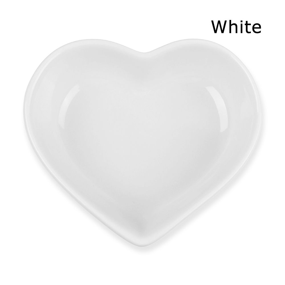 Heart-Shaped Ceramic Food Dish for Hamsters