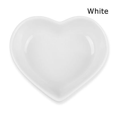 Heart-Shaped Ceramic Food Dish for Hamsters