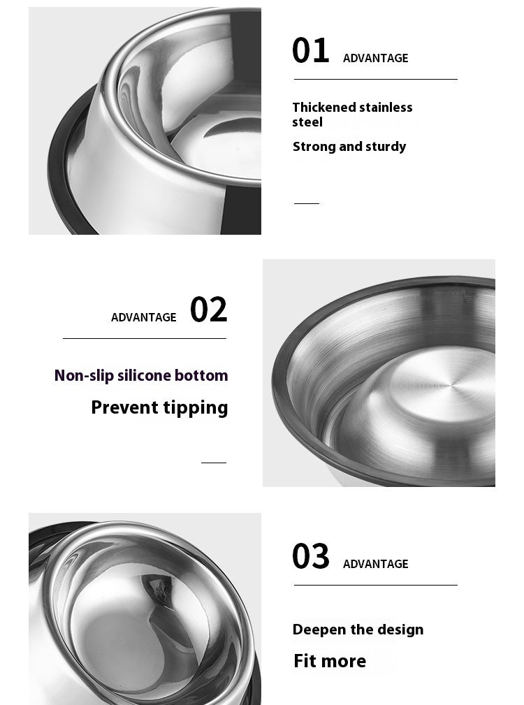 Stainless Steel Pet Bowl