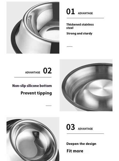 Stainless Steel Pet Bowl