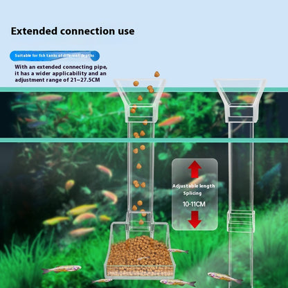 Acrylic Target-Feeding Tube for Shrimp & Bottom Feeders