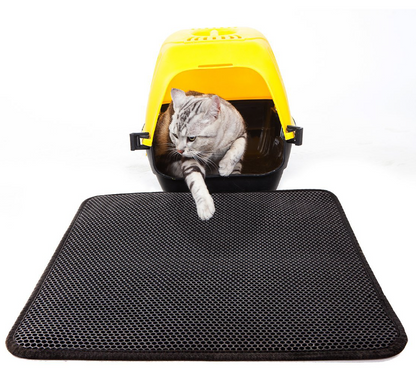Litter mat honeycomb layer