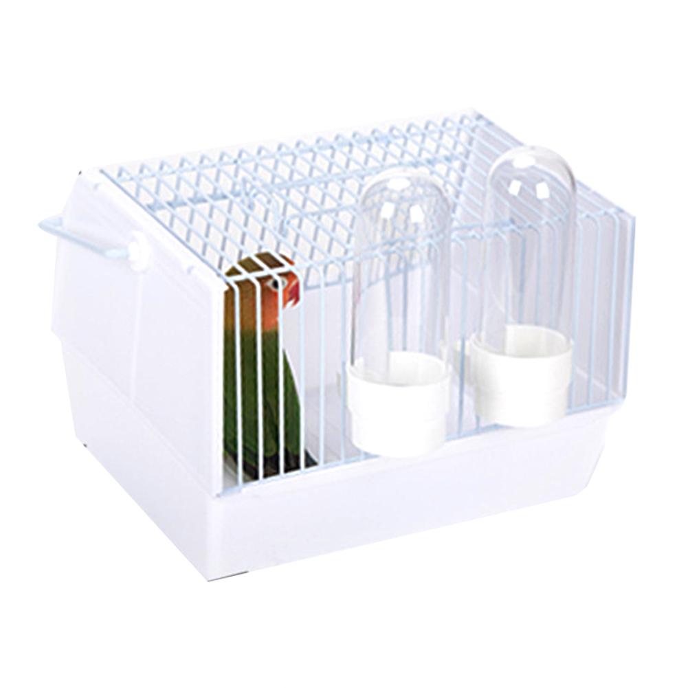 Bird Travel Carrier with 2 Feeders