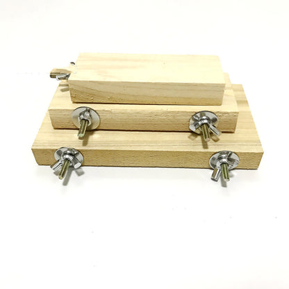 Wooden Cage Ledge for Chinchillas, Rats & Sugar Gliders