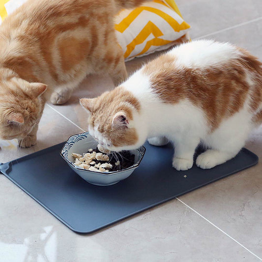 Silicone Pet Food Mat — Waterproof & Non-Slip