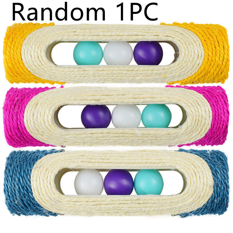 Sisal Roller Cat Toy with 3 Balls