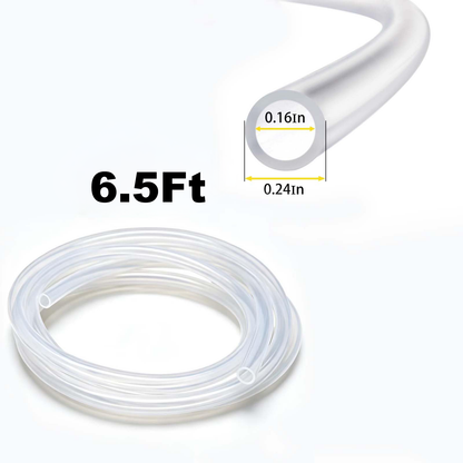 Silicone Aquarium Airline Tubing — 2 m