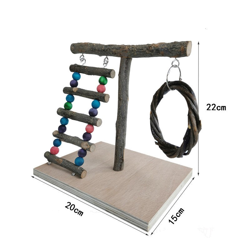 Tabletop Bird Play Stand — 3 Styles