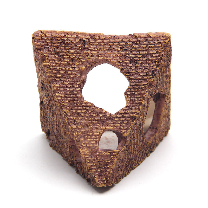 Pyramid cave openings