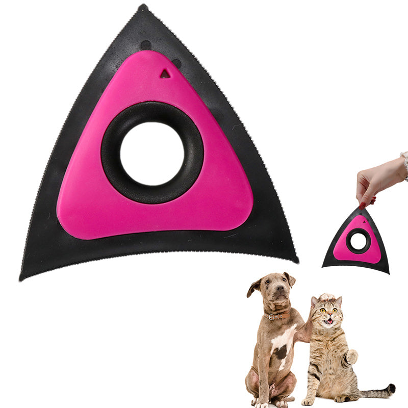 Triangle Pet Hair Scraper for Carpets