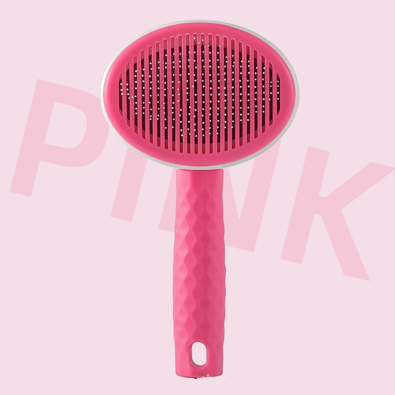 Slicker brush, pink