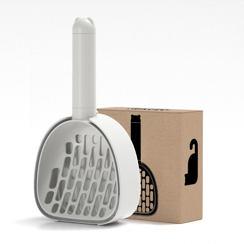 White scoop in its stand