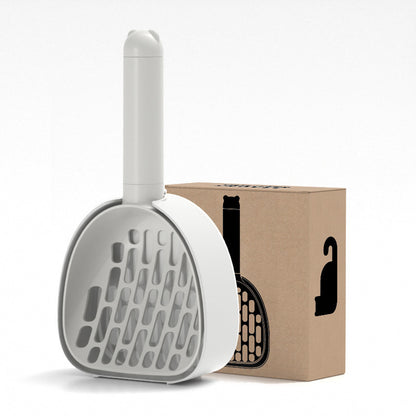 White scoop in its stand