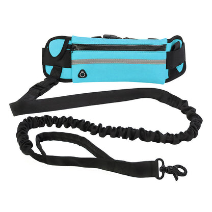 Hands-Free Running Leash with Waist Belt