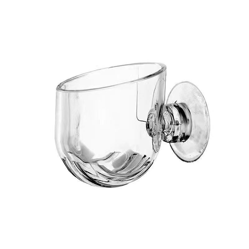 Clear Bloodworm Feeding Cup with Suction Cup