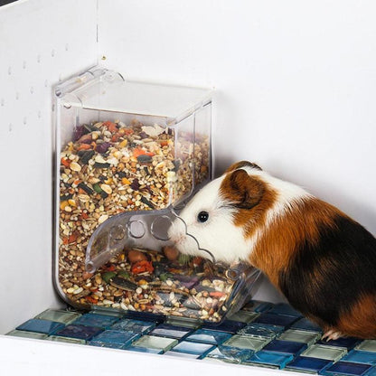 Clear Food Box for Small Pet Cages