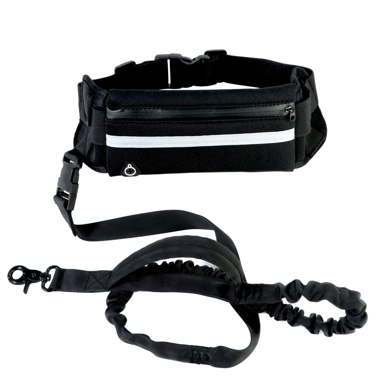 Hands-Free Running Leash with Waist Belt