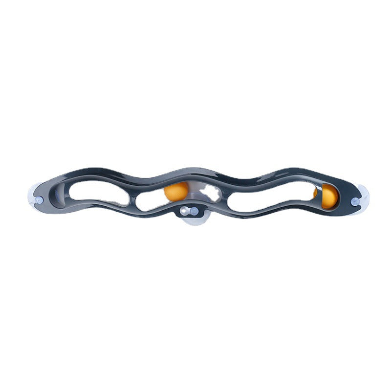 Window Track-Ball Cat Toy