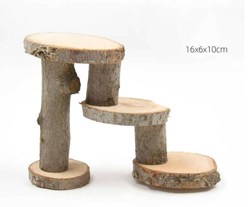 Apple-Wood Climbing Stand for Hamsters