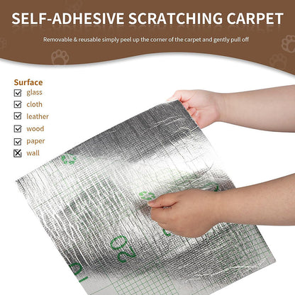 Trim-to-Fit Self-Adhesive Cat Scratch Mat