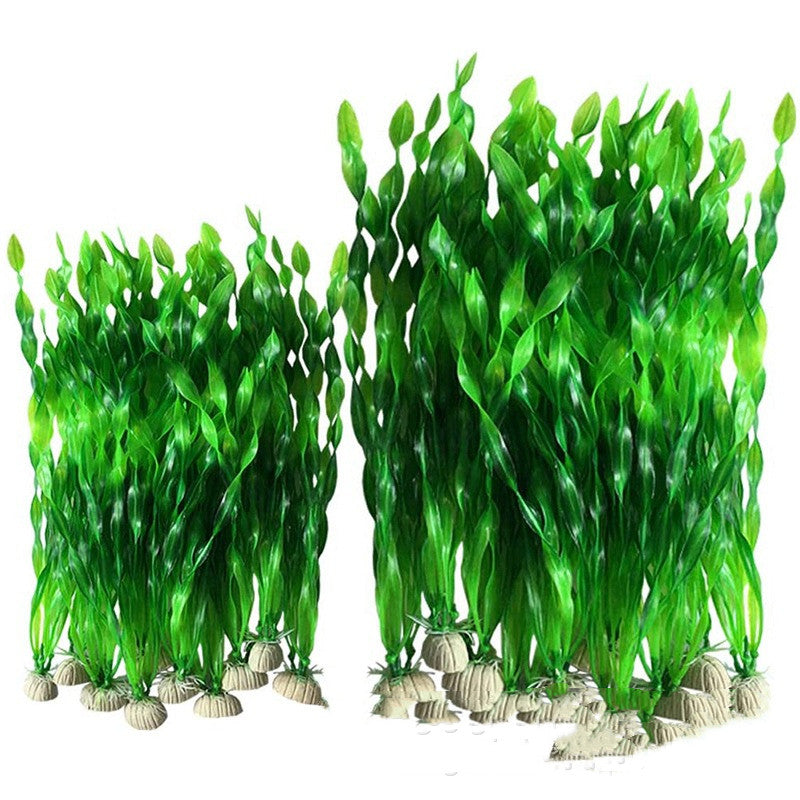 20-piece artificial aquarium plant set