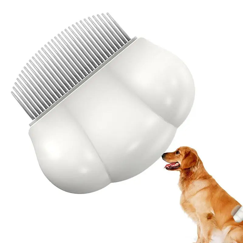 Palm-Grip Fine-Tooth Grooming Comb