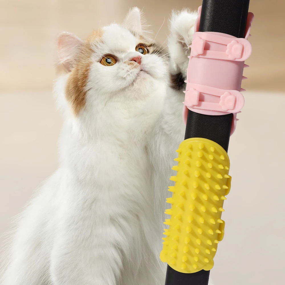 Self-Grooming Rub Brush for Cats